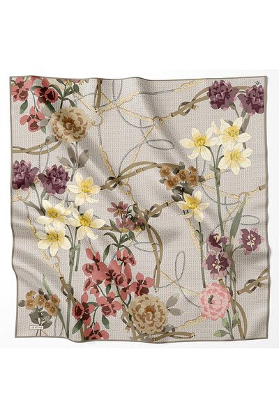 Armine Silk Scarf - 8827D-31 - Tivil