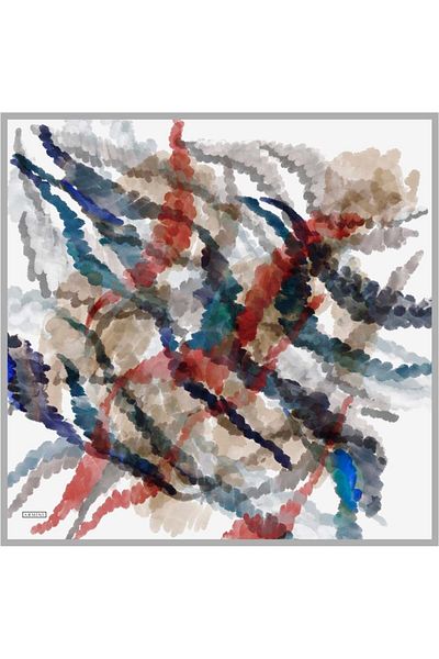 Armine Μεταξωτό φουλάρι 8747D-35 Tivil Sail Παπούτσια GX9688