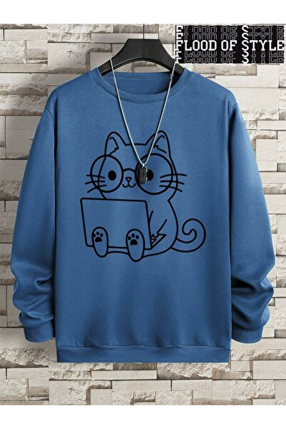 Flood Of Style Hip Hop Harajuku Vintage Style Gentleman cat επαγγελματική εκτ...