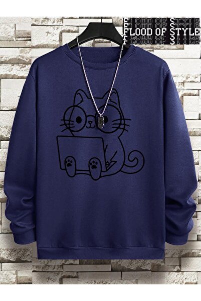 Flood Of Style Hip Hop Harajuku Vintage Style Gentleman cat επαγγελματική εκτ...