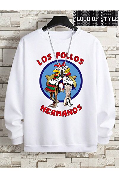 Flood Of Style Hip Hop Harajuku Stil Vintage Pui Frate Amuzant Alb