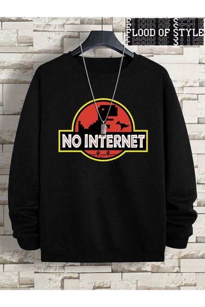 Flood Of Style Hip Hop Harajuku Stil vintage Fără server de internet excepțio...