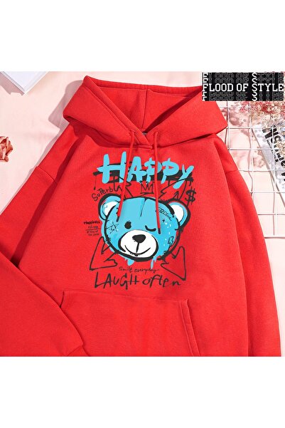 Flood Of Style Hip Hop Harajuku Vintage Στυλ Διασκεδαστικά μπλε ρούχα χαρούμε...