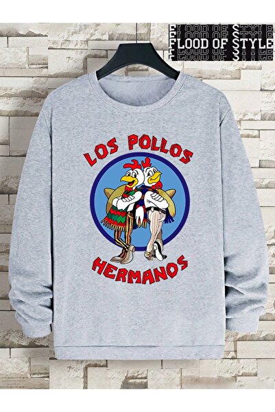 Flood Of Style Hip Hop Harajuku Stil Vintage Pui Frate Amuzant Gri