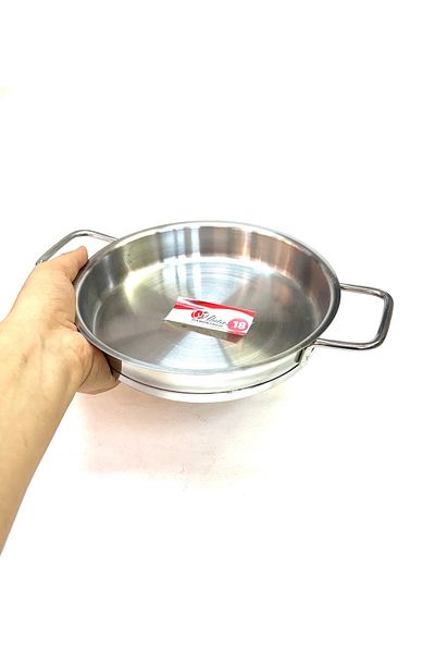 TRENDBULL Stainless Steel Non-Stick Thick Base Vertical Egg Pan 18 cm