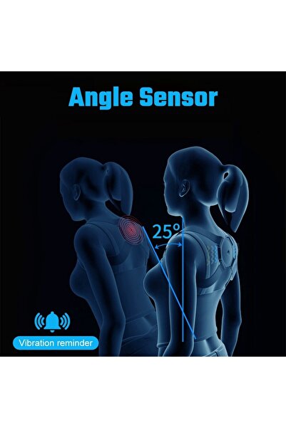 Skygo Sensörlü Dik Duruş Korsesi Şarjlı Titreşimli