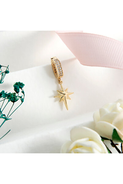 Ersöz Kuyumculuk 14 Ayar Altın Kuzey Yıldızı Charm