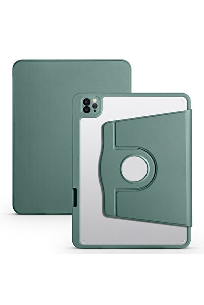 VOYO İpad Air 11 Inç M3/m2 Ve Air 5 10.9 Uyumlu Kılıf Standlı Kalemlikli Çok ...