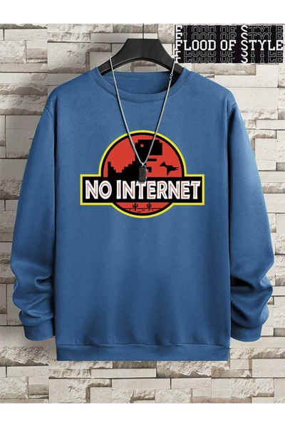 Flood Of Style Hip Hop Harajuku Stil vintage Fără server de internet excepție...