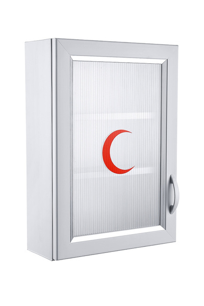 COVERİST İş Yeri Ecza Dolabı - Tek Kapaklı PVC Ecza Dolabı