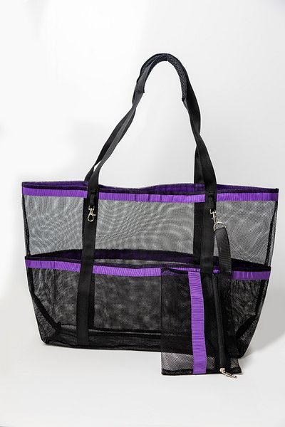 HOLIDAY BAG Beach Bag Set (1 Beach Bag + 2 Beach Towels + 2 Slippers)