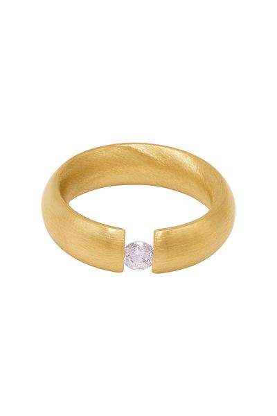 Heideman Fingerring Intensio Gewölbt Goldfarben Elegant