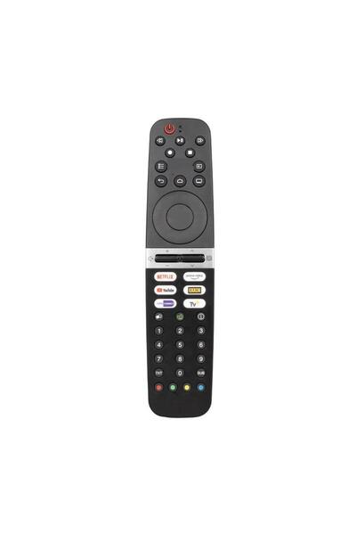 Grundig 50 GHU 8500 A İle Uyumlu Google Tv Kumandası-Mikrofonsuz