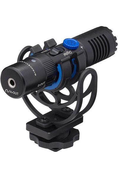 Generic Turnstile Audio Station Series TASC500 Cardioid Mini Condenser Shotgun Microphone, with Shock Mount