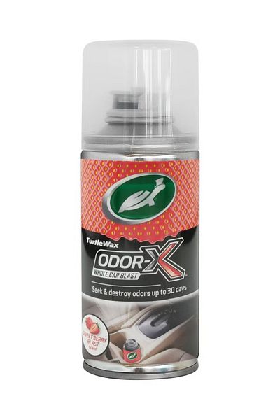 Turtle Wax Power Out Odor X Whole Car Strawberry Scent 100ml