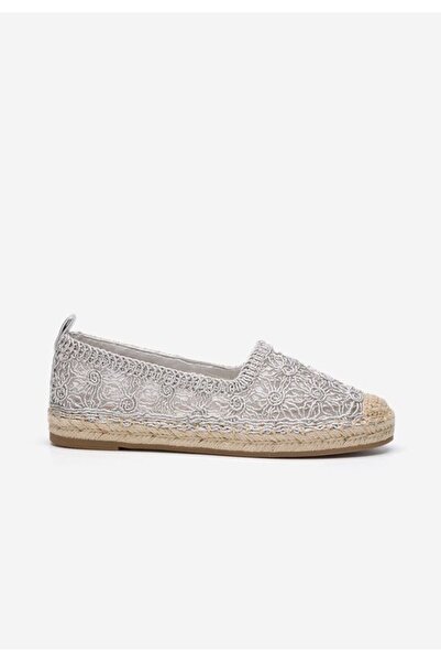 B T Shoes Women's silver Seinia espadrilles