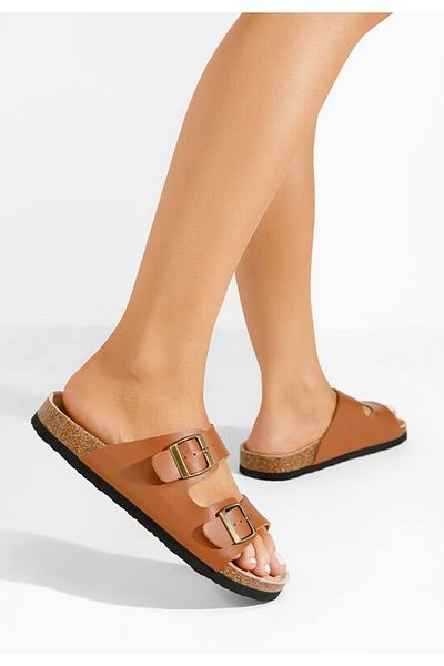 B T Shoes Women's slippers Vanasia camel