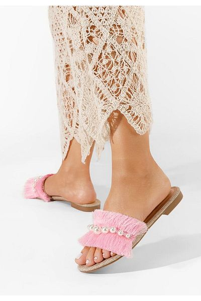B T Shoes Papuci dama Fabiola fucsia