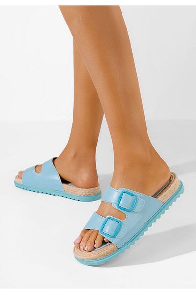 B T Shoes Papuci dama Miramar bleu