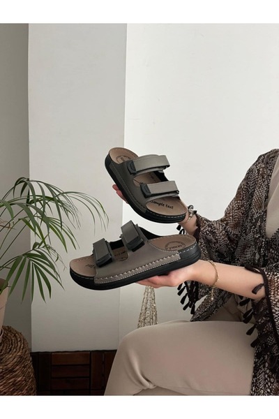 Behtah Kundura Unisex Orthopedic Anatomical Sole Medical Daily Slippers Street Slippers