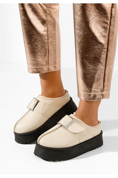 B T Shoes Women's slippers Juna beige