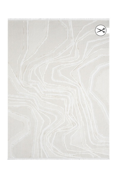 ATLAS HALI Atlas Halı Herme Hu03a Yumuşak Dokulu Akrilik İle Üretilen Makine Dokuması Lazer Kesim Halı