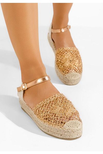 B T Shoes Sampanie espadrile dama Anlonia