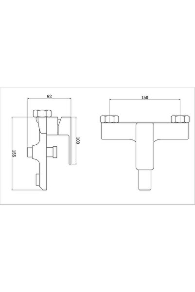FLEKO Chrome Open Close 5 Years Warranty Brass Material Bathroom Faucet