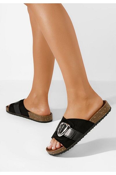 B T Shoes Isabelle women's slippers, black