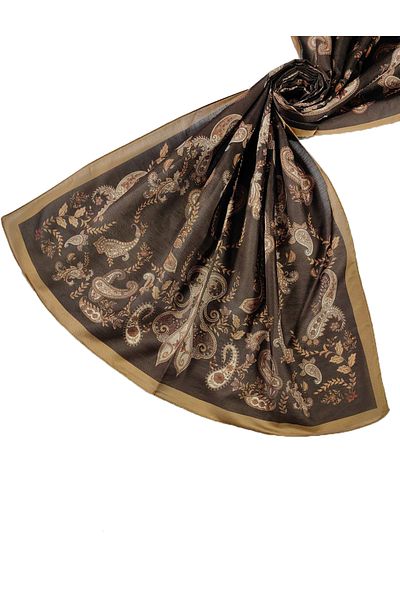 mim eşarp Enba Ethnic Σχέδιο Μαλακό Βαμβακερό Σάλι 75x190 cm