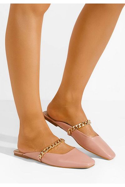 B T Shoes Saboti dama roz Jaina