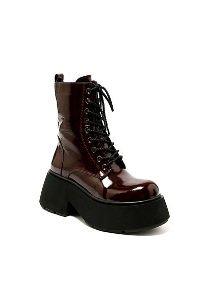 John May Women / Girls Shoes - Rc-24K-001-R38400 John May 582-Burgundy Patent Leather