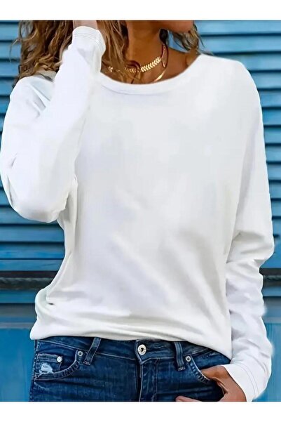 Pupa Uzun Kollu Bisiklet Yaka T-shirt