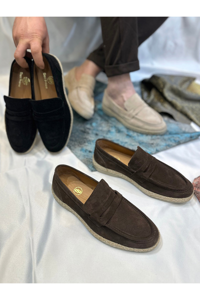 Avni Ceylan Summer Nubuck Leather Sandal Ballerina Shoes