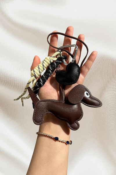 Kairon Accessories حقيبة إكسسوار ساحرة مع شكل كلب حيواني