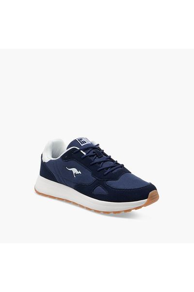 Kangaroos Men's Logo Detail Sports Shoes with Lace-Up Closure