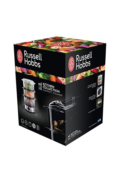 RUSSELL HOBBS Compact 3-Tier Food Steamer