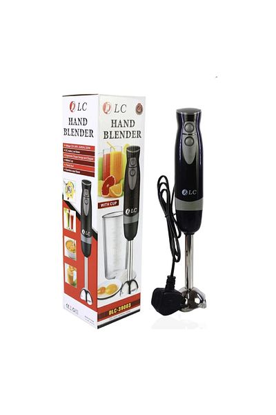 DLC Stainless Steel Hand Mixer With Cup DLC-39003 Black/Silver