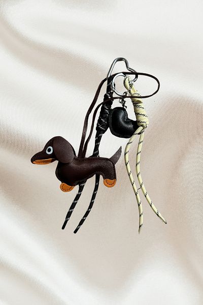 Kairon Accessories حقيبة إكسسوار ساحرة مع شكل كلب حيواني