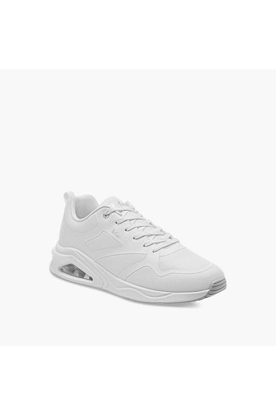 Lee Cooper Lee Cooper Men's Panelled Sneakers with Lace-Up Closure