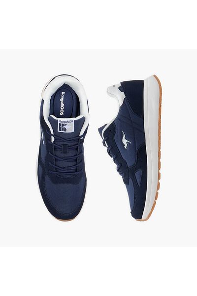 Kangaroos Men's Logo Detail Sports Shoes with Lace-Up Closure