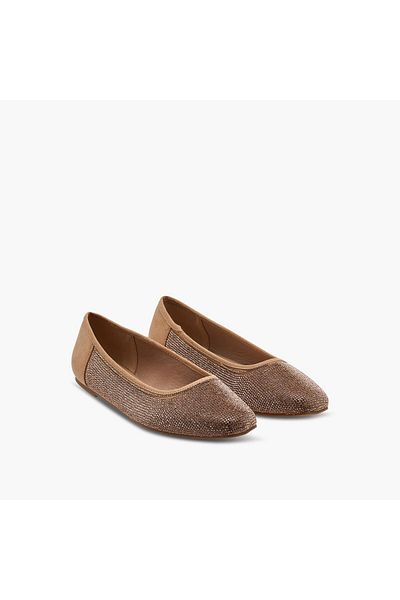 Celeste Women's Embellished Slip-On Ballerina Shoes