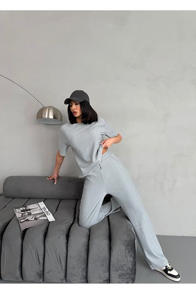 NESLİHAN KOCA BOUTİQUE Women Short Sleeve Tracksuit Set