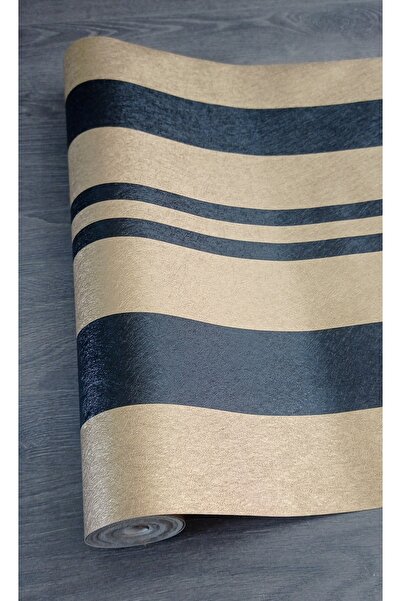 Oskar siyah Gold çizgili duvar kağıdı