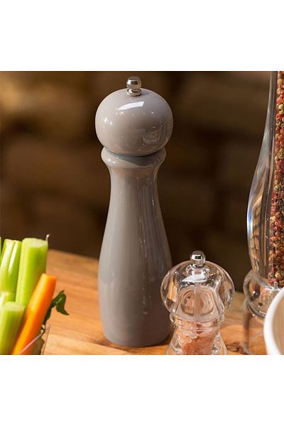LEONE Salt or pepper mill, Dove Grey, 20 cm