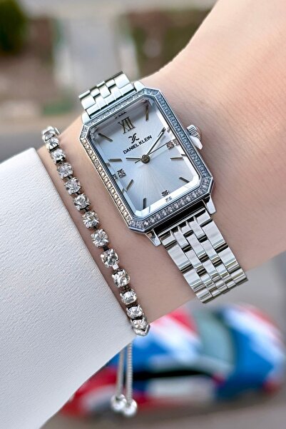 Daniel Klein Gümüş Renk Kadın Kol Saati Ve Bileklik