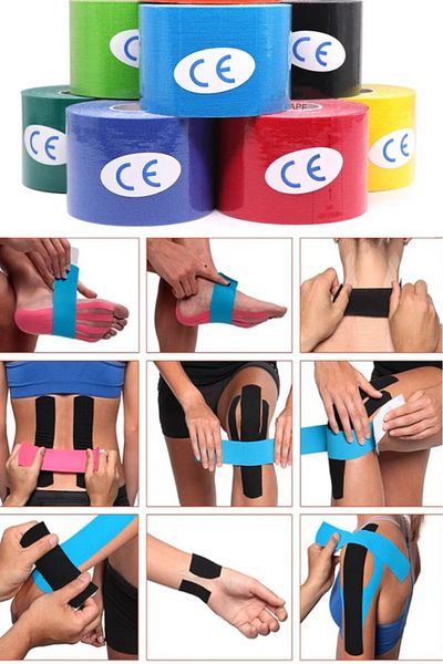 Bunyon Athlete Muscle Pain Tape Neck Back Shoulder Stretching Tape Joint Pain Tape Kinesio Tape for Sports Pain