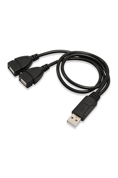 Ninth World كابل بيانات موزع USB 2.0 عالمي USB 3.0 2.0 ذكر إلى USB 3.0 أنثى مزدوج بمنفذين