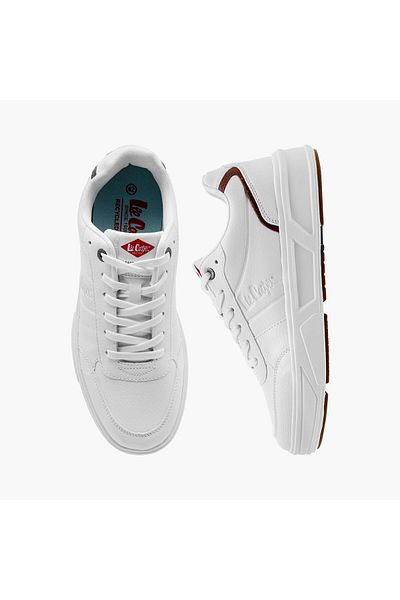 Lee Cooper Lee Cooper Men's Logo Detail Lace-Up Ankle Sneakers