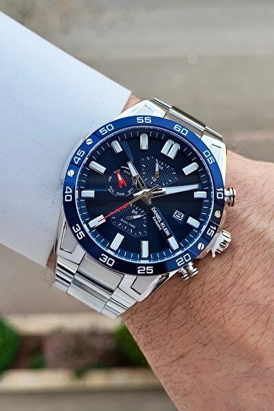 Daniel Klein Kadranı Lacivert Kordonu Silver Renk 24 Ay Garantili Göstergeler...